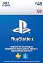 £45 PlayStation Store Gift Card | PSN UK Account [Code via Email]