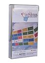 NOPAR Notes by Folio Contact Vert/bleu/rose/jaune/blanc, 5001, 100 x 200 mm