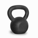 16kg Cast Iron Kettlebell Weight Exercise Strength Training Dumbbell Gym Black