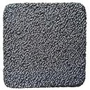 Knots Square Coasters PP Multi use Coaster for Floor Protectors for Furniture Legs. Best Non Slip Pad Carpet Feet Stop Your Furniture with Anti Slip Floor Pads (Grey)