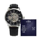 Men's Openwork Wristwatch & Love Your Grumpy Wife Funny Card Gift for Husband