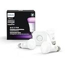 PHILIPS 464479 White and Color Ambiance A19 Starter Kit, 3rd Generation LED Bulb (Multicolour)