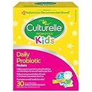 Culturelle Kids Daily Probiotic Packets for Kids | With 100% Naturally Sourced Lactobacillus GG Strain †††††† | Most Clinically Studied Probiotic | Pediatrician Recommended † | 30 Count Packets