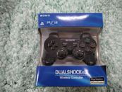 Black Wireless Video Game Controller OEM For Sony PS3 Playstation 3 -Brand New