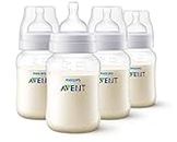 Philips Avent Anti-Colic Baby Bottles, 260ml, 4-Pack, SCF813/47