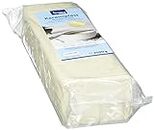 Glorex 6 8070 301 - Keramiplast pasta de modelar endurecible al aire blanca aprox. 2500 g lista para usar y suave de origen natural