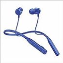 TP TROOPS 7236 FG 45 Hours Charge Wireless in Ear Bluetooth Neckband with ENC Mic, 60H Playtime, Type-C Fast Charging (10Mins=15Hrs Playtime) Made in India,Drivers Ear Phones (Blue)