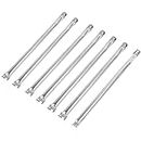 DELSbbq 67556 Grill Burner Tube Kit for Weber Summit 640 Summit 650 Grills, Stainless Steel, 7 Pack