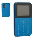 (Blue)Cell Phone For Seniors & Kids Talk And Text Only Mobile Phone