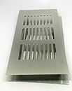 Aluminium Kitchen Air Ventilation Jali (Silver, 2Pcs) 6 inch