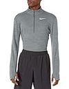 Nike Men's Pacer Half-Zip Top, Iron Grey/Grey Fog/Reflective Silver, XL