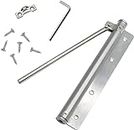 Rexmon Spring Door Closers for Light Weight Door, Residential/Commercial Purpose with Fitting Set (Color Silver) 1 Pcs