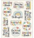 Carson Dellosa Grow Together 72-Piece Motivational Stickers for Kids Pack, Inspirational Classroom Stickers for School Supplies, Reward Stickers, Incentive Chart, and Classroom Prizes