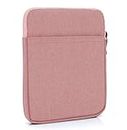 MyGadget 6,8 Zoll Nylon Sleeve Hülle - Schutzhülle Tasche 6,8" für eBook Reader ideal für Kindle Paperwhite (11.Generation ab 2021) | Smartphone - Rosa