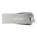 SanDisk SDCZ74-128G-G46 Cruzer Ultra Luxe USB 3.1 Flash Drive, 128GB,Silver