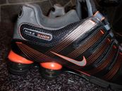 Nike Air Shox NZ 2.0 Men's Running Shoes - 407155-010 - Black / Dark Grey Spice 