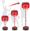 Kids Adjustable Protable Basketball Set for 3 Years Old up Toddler Baby Sports.