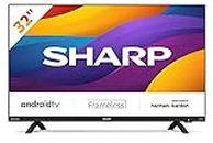 Sharp 32DI6EA– Android TV - 32 Pouces (81cm) – TV connectée : Netflix, Youtube, Prime Vidéo