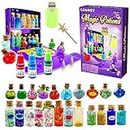 LDomet Fairy Magic Potions Kit for Kids - DIY Make 22 Bottles Magical Potions, Creative Art Craft Kit for Girls, Fun Halloween Birthday Gift Toys for Girl 6 7 8 9 10