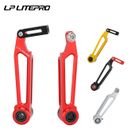 Abrazadera de freno plegable Litepro para bicicleta en V ultraligera aluminio BMX brazo largo/corto