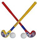 Rioff® Kids Hockey Set for Kids 2 Hockey Sticks 2 Ball Kids (3-6Year) Set of 2