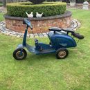 Vintage Pedal Scooter Rare Chain Driven 1950’s Pedal Car