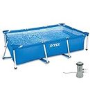 INTEX 300 x 200 x 75 cm Frame Pool Set Family with INTEX Filter System 2827204