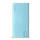 POWERUP Boost 10000 mAh Power Bank Fast Charging with 3 Ports Micro, Type C & USB Compatible for Smartphones/Tablet/Smartwatch/Bluetooth Headphone & Speakers - Blue