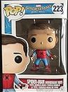 Funko POP Spider-Man Homecoming Walmart Exclusive Spider-Man Homemade Suit Unmasked #223