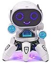 Goyal's Bot Robot Octopus Style | Colorful Lights and Music | All Direction Movement | Dancing Robot Toys for Kids | (White)