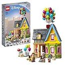 LEGO Disney e Pixar Casa di “Up”, Modellino da Costruire con Palloncini e Figure di Carl, Russell e Dug, Serie 100° Anniversario Disney da Collezione, Idea Regalo per Adulti Iconica 43217