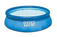 INTEX 28131EH Easy Set 12 Feet x 30 Inch Inflatable Puncture Resistant Above Ground Swimming Pool | Cartridge Filter Pump Included