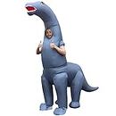 Morph MCGIDI Dinosaure Aufblasbares Kostüm, Unisex, Diplodocus Dinosaurier Erwachsene, Einheitsgröße