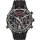 Timex Intelligent Quartz Men's Tide-Temp-Compass 45mm Silicone Strap Watch T2N720