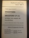 Brentford v Bradford Park Avenue (Division 4 69/70) Bradford PA letzte Ligasaison