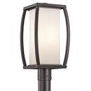 Kichler Lighting Bowen 18 Inch Tall Outdoor Post Lamp - 49342AZ
