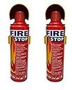 fire Extinguisher for Home use, fire Extinguisher for car, fire Extinguisher for Kitchen, fire Stop 500 ml (Pack of 2)