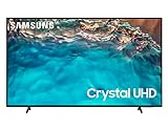 Samsung TV Crystal UHD UE43BU8070UXZT, Smart TV 43" Serie BU8070, Crystal UHD 4K, Alexa e Google Assistant integrati, Black, 2022, DVB-T2