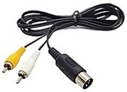 AV Cable for Sega Mega Drive 1 / Master System 1 / Genesis Audio Video Lead Cord