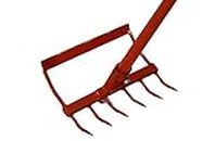 Yuvismart Hand Weeder with Long Handle 4.5 fit Handle and 6.5" Blade Weeding Hoe khurpi