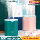2L Air Humidifier Ultrasonic Cool Mist Steam Purifier Aroma Home Bedroom AU