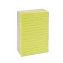 Amazon Basics Lined Sticky Notes, 4 x 6-Inch, Assorted Colors, 5-Pack