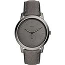 FOSSIL Herren Analog Quarz Smart Watch Armbanduhr mit Leder Armband FS5445
