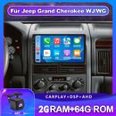 Für Jeep Grand Cherokee WJ/WG Autoradio GPS Android 13 Navi DSP RDS CarPlay 64GB