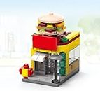 SUPER TOY 118 Pcs Cafe Building Block 3D Stack Brick Educational Toy for Kids 5-15 Years Boys & Girls
