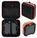 GETGEAR Wireless Speaker Case for Klein Tools AEPJS3 Wireless Speaker, Customized compartment for speaker and cord separately, strong light weight case with wrist strap
