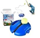 Rahasya Self Tennis Practice Ball with String, Tennis Trainer Rebound Ball for Boys & Girls, Convenient Solo Tennis Training Gear Set, Self-Practice Tennis Set (No Racket Included)(Multicolor)