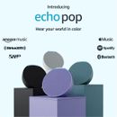Altavoz inteligente Amazon Echo Pop último 2024 Alexa sonido completo todos los colores nuevo sellado