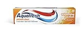 Aquafresh Whitening Toothpaste with Fluoride, Plaque Remover, Fresh Breath and Cavity Protection, 90 mL