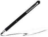 Navitech Black Mini Fine Point Digital Active Stylus Pen Compatible With The NuVision 8-inch Tablet PC